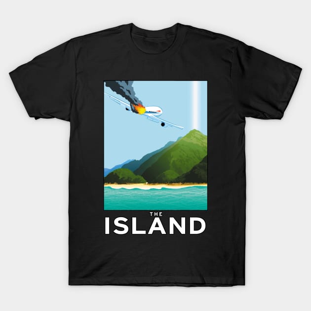 Visit The Island! T-Shirt by RocketPopInc